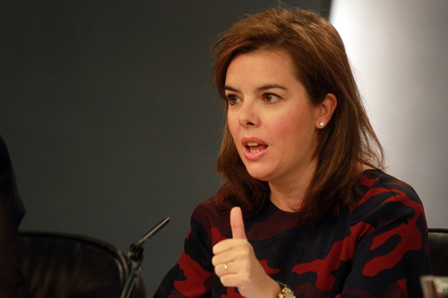 Vicepresidenta del Gobierno, Soraya Sáenz de Santamaría - INEAF