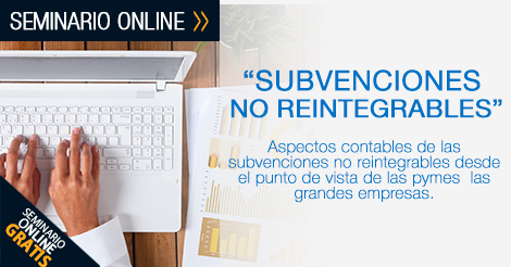 subvenciones no reintegrables - INEAF