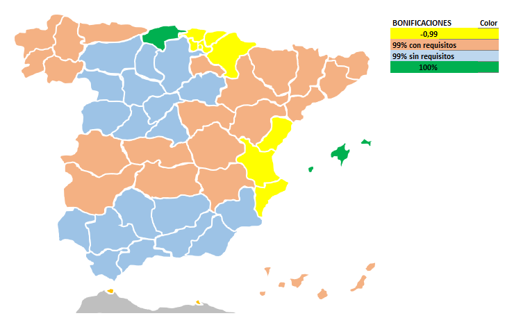 ISD por provincias