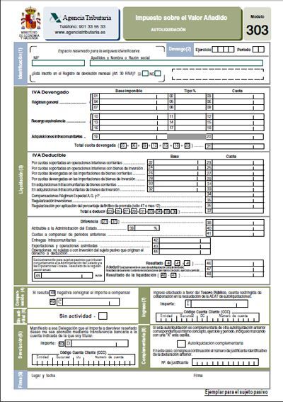 Declaración trimestral del IVA